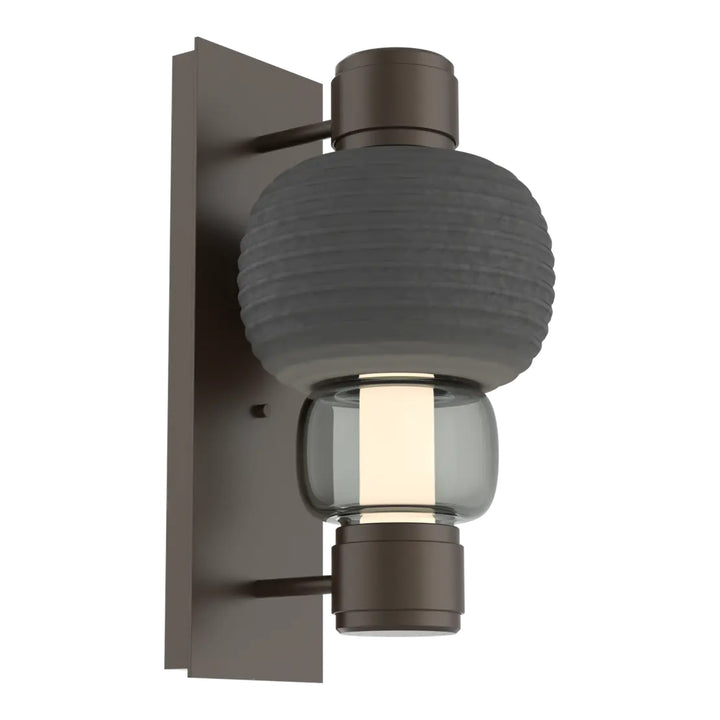Torno Mandrel Sconce by Hammerton Studio in Flat Bronze