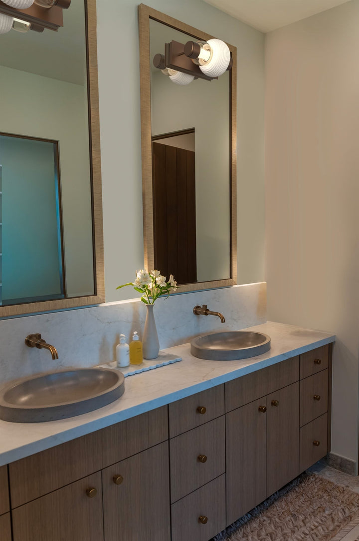 Torno Mandrel Sconce by Hammerton Studio in a styled interior