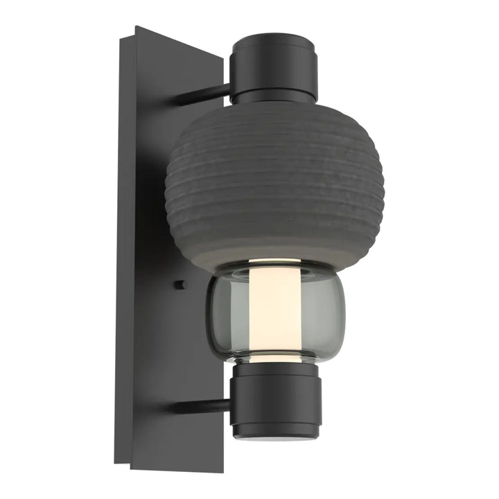 Torno Mandrel Sconce by Hammerton Studio in Matte Black