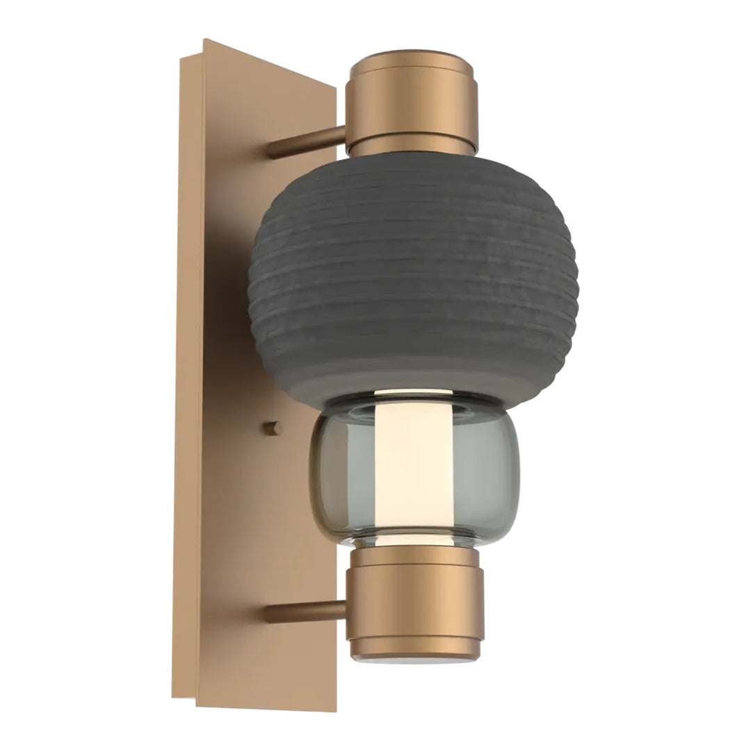 Torno Mandrel Sconce by Hammerton Studio in Novel Brass