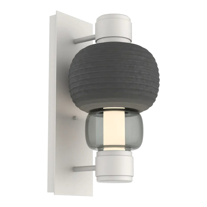 Torno Mandrel Sconce by Hammerton Studio in Salt White