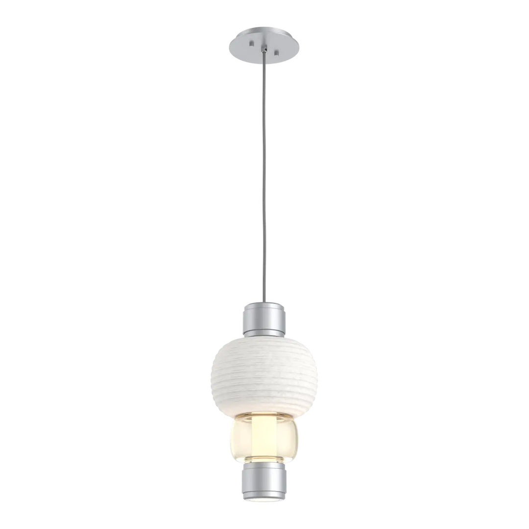 Torno Mandrel Single Pendant by Hammerton Studio in Classic Silver