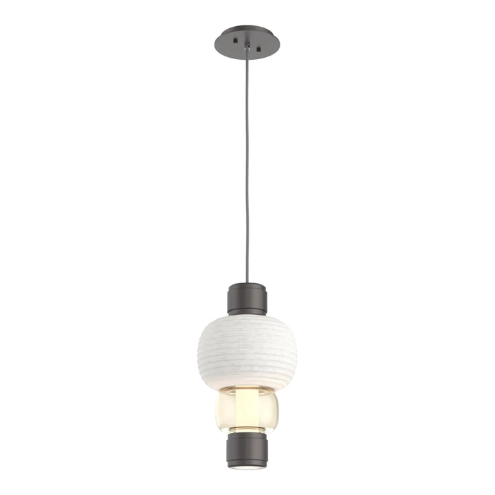 Torno Mandrel Single Pendant by Hammerton Studio in Graphite