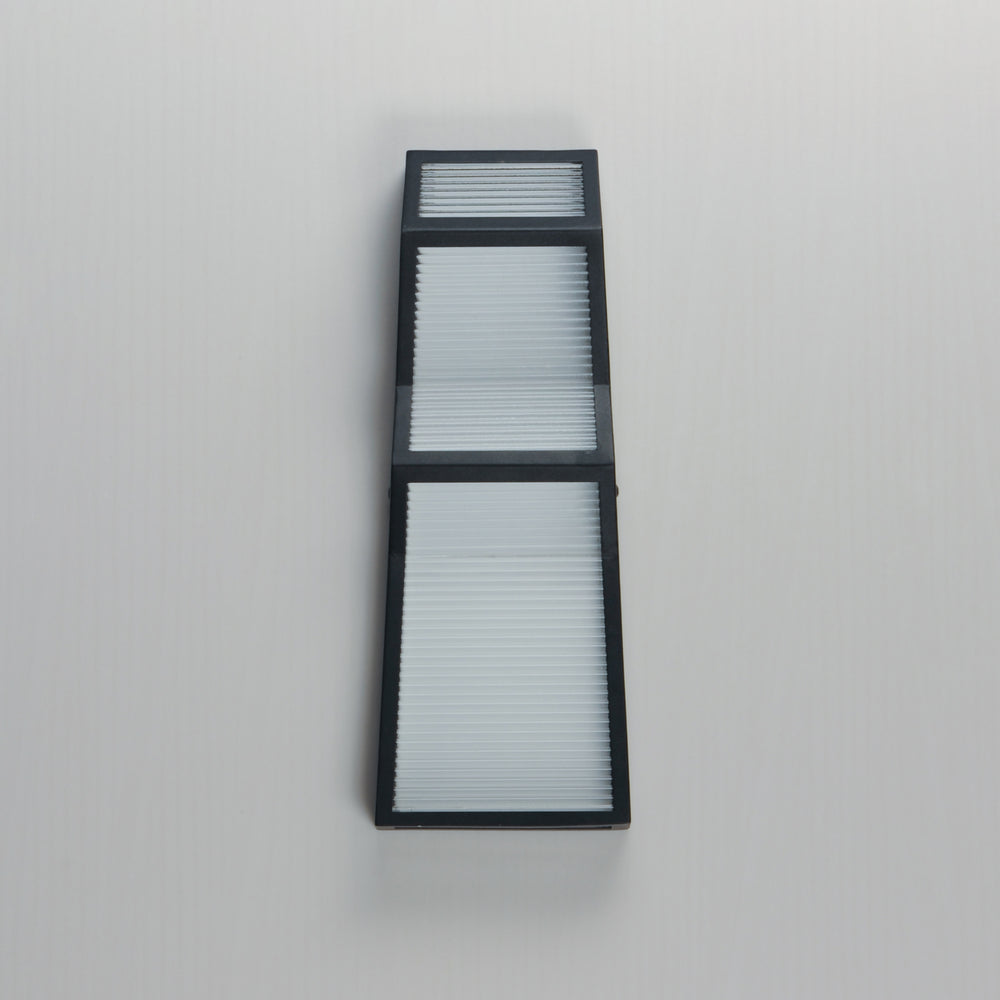 Totem Outdoor LED Sconce (16" H) by ET2 Lighting, styled view 1