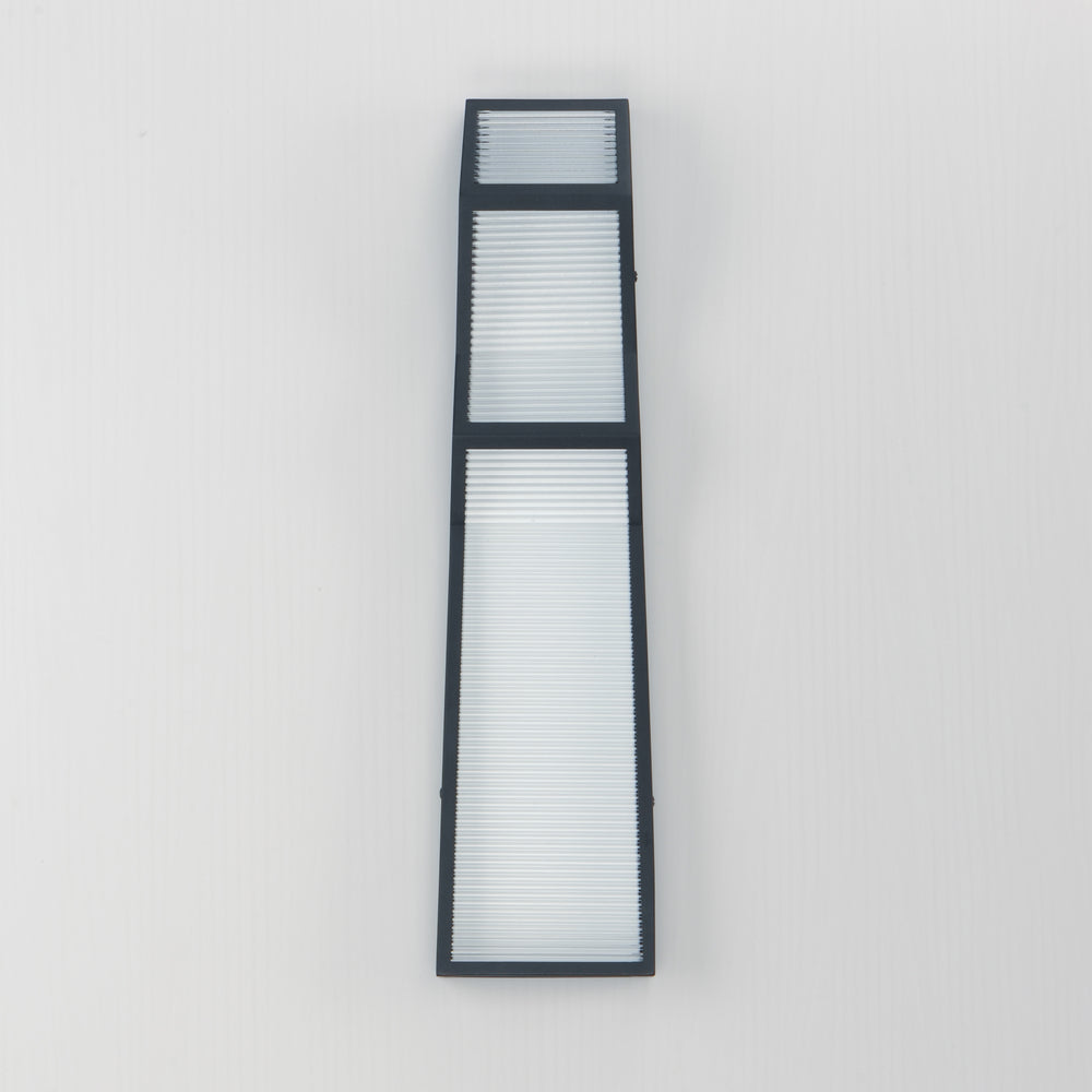 Totem Outdoor LED Sconce (24" H) by ET2 Lighting, styled view 1