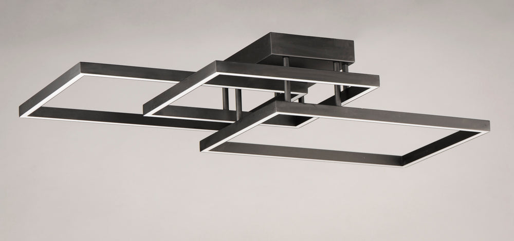 Traverse LED Flush/Wall Mount (23.5" W) by ET2 Lighting, styled view 1