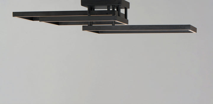 Traverse LED Flush/Wall Mount (48" W) by ET2 Lighting, styled view 2