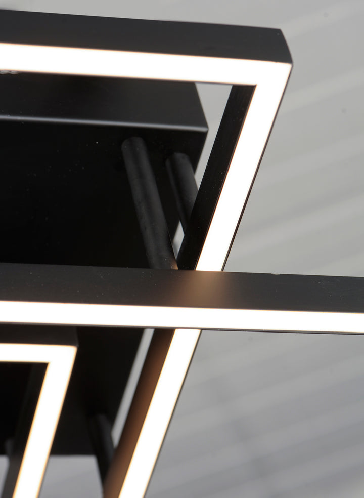Traverse LED Flush/Wall Mount (48" W) by ET2 Lighting, styled view 3