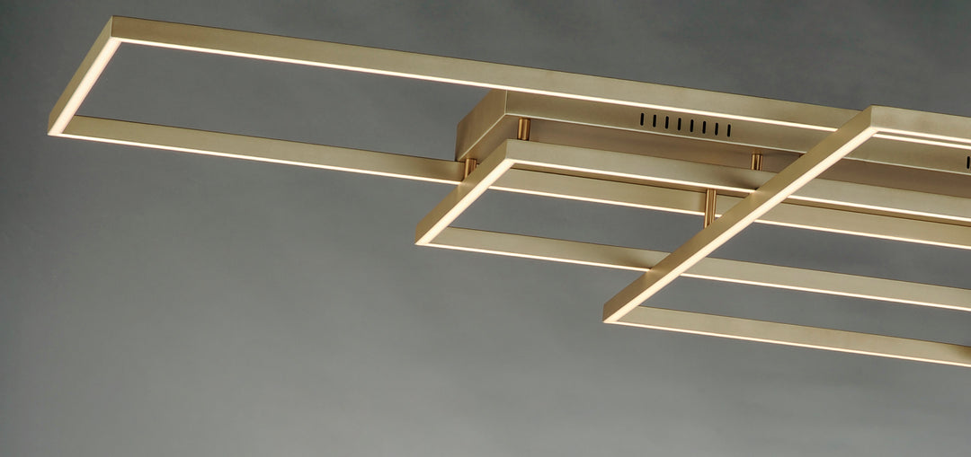 Traverse LED Flush/Wall Mount (48" W) by ET2 Lighting, styled view 6