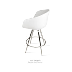 Tribeca Arm Max Swivel Stool by Soho Concept — white cutout