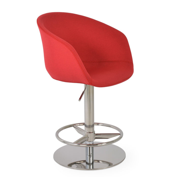 Tribeca Arm Piston Swivel Stool Soho Concept
