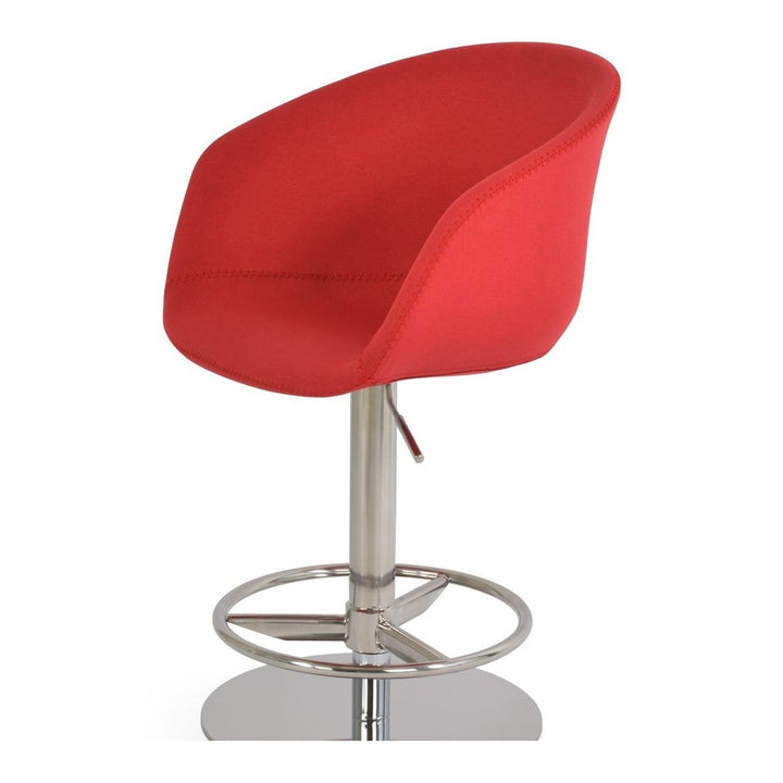 Tribeca Arm Piston Swivel Stool Soho Concept