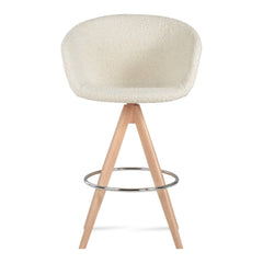 Tribeca Arm Pyramid MW Swivel Stool by Soho Concept — white cutout
