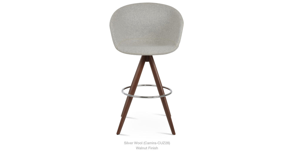Tribeca Arm Pyramid MW Swivel Stool by Soho Concept — manufacturer alternate view 2
