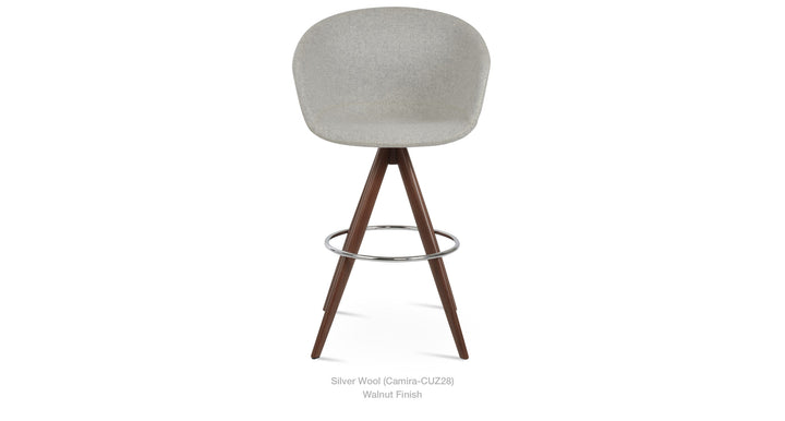 Tribeca Arm Pyramid MW Swivel Stool by Soho Concept — manufacturer alternate view 2