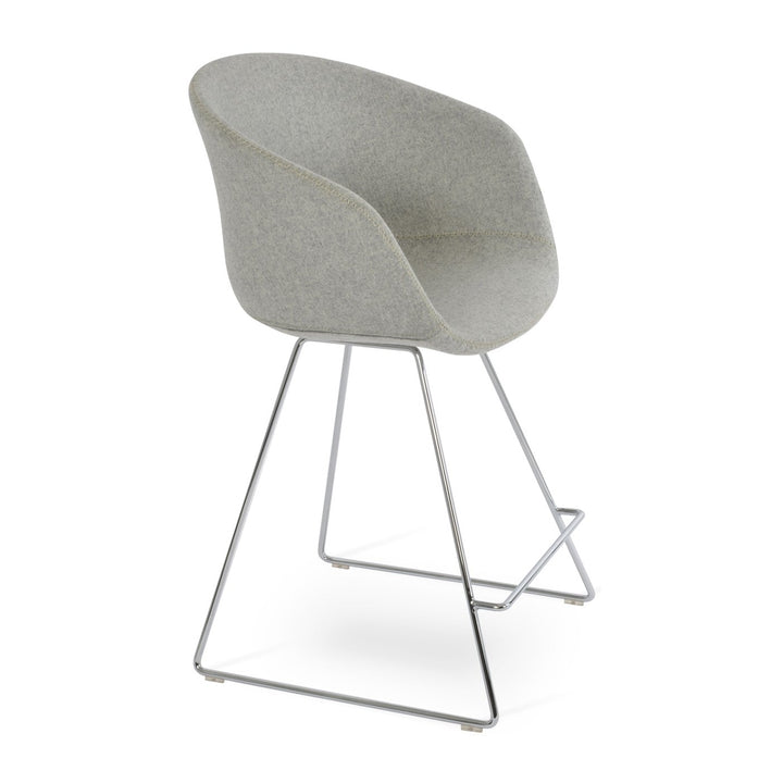 Tribeca Arm Wire Stool