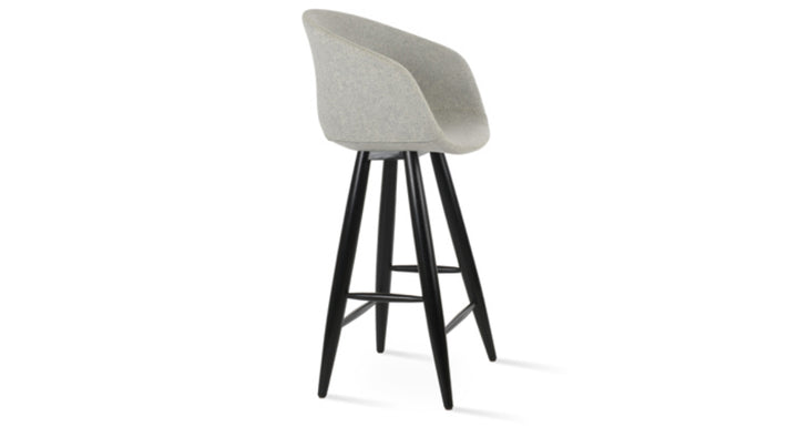 Tribeca Baba Wood Armchair Stool Soho Concept