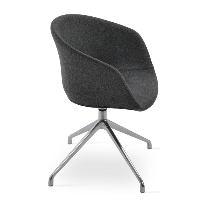 Tribeca Spider Swivel Armchair