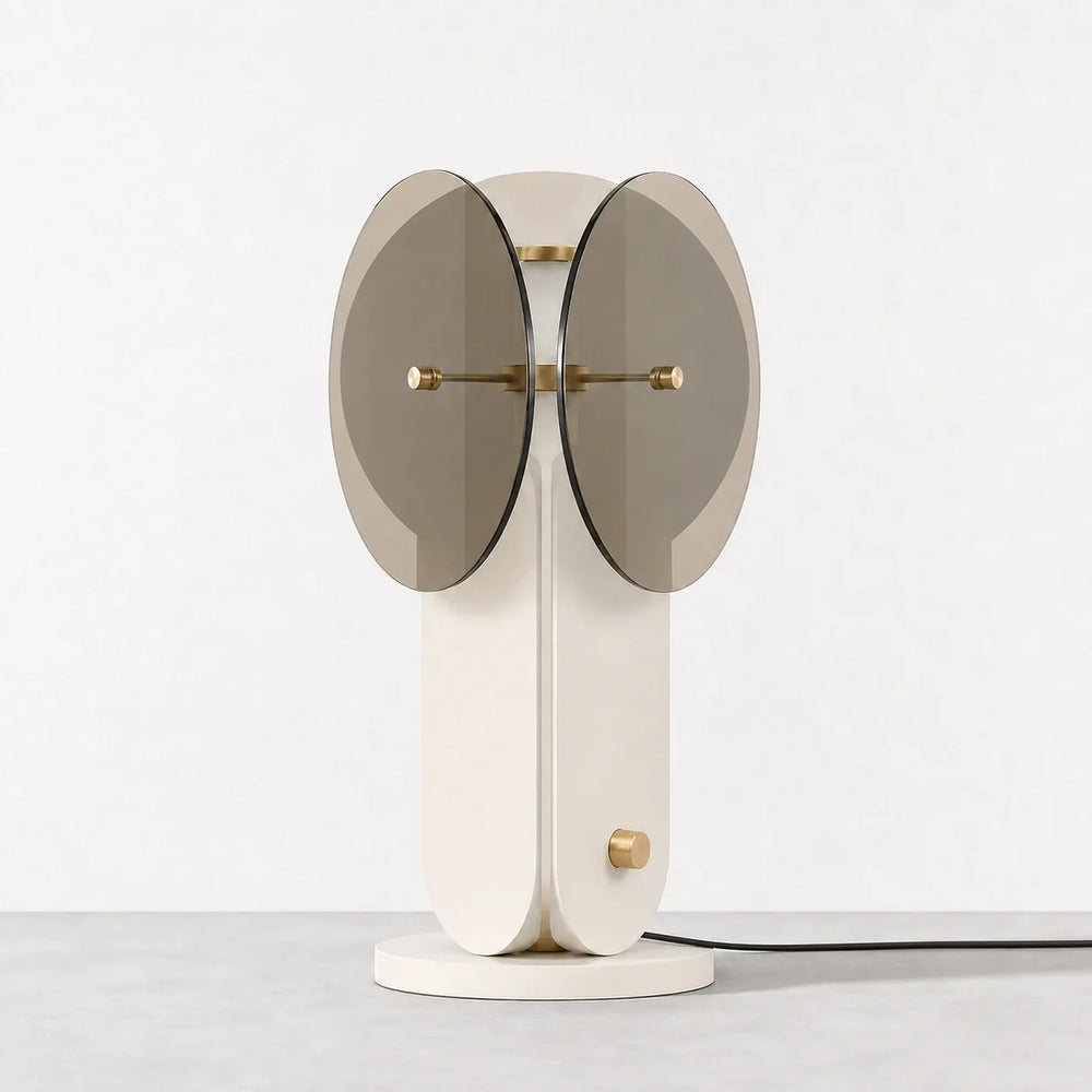 Trilume Smoke Gray Glass Lamp by Interior Moderna - view 2