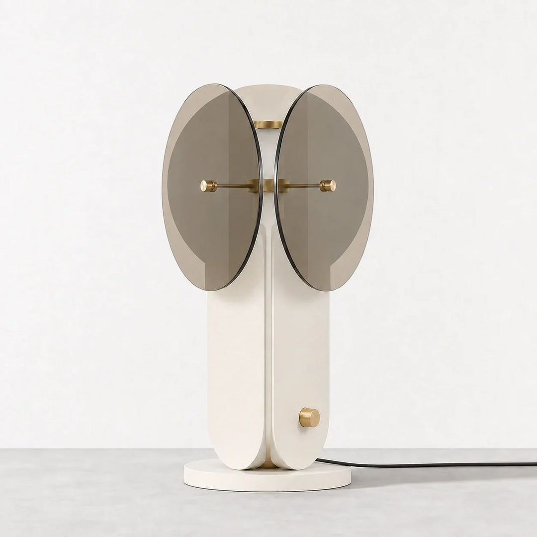 Trilume Smoke Gray Glass Lamp by Interior Moderna - view 2
