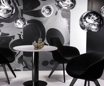 トム・ディクソン（Tom Dixon）の「TUBE DINING TABLE」 Tube Dining Table by Tom Dixon - Luxurious Marble Dining Table