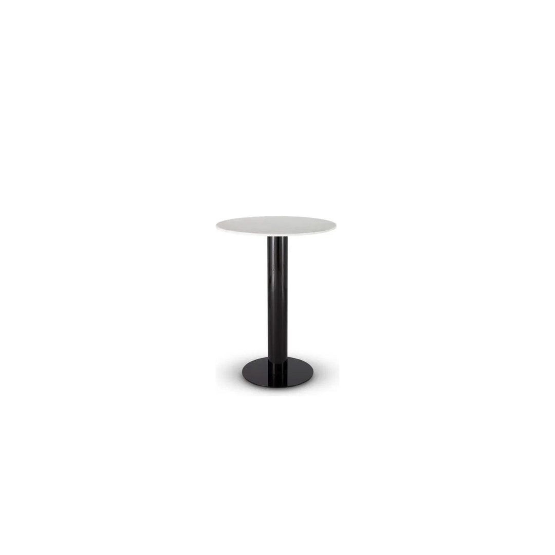 TUBE HIGH TABLE WHITE MARBLE Bar Tables Tom Dixon