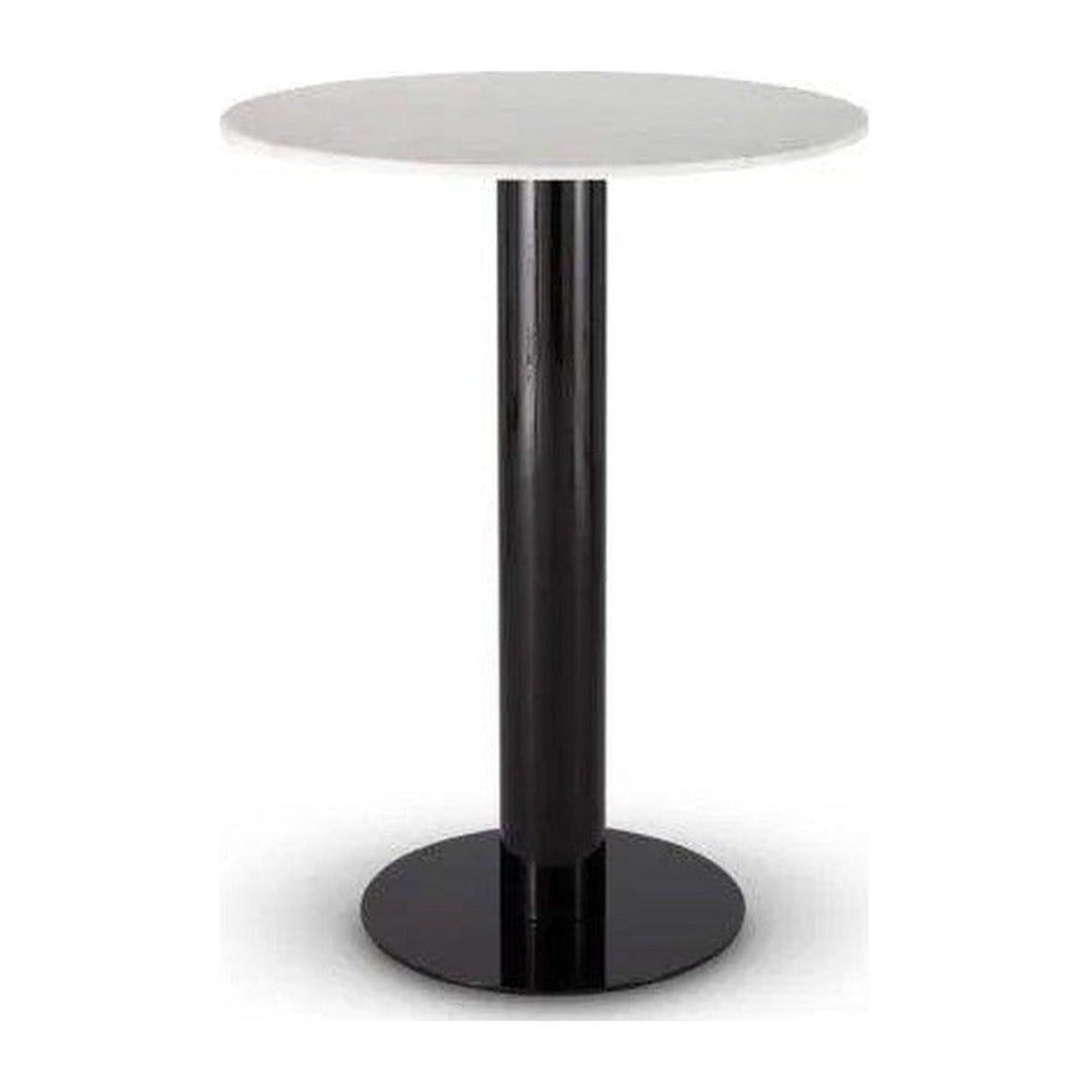Tube High Table White Marble Tom Dixon