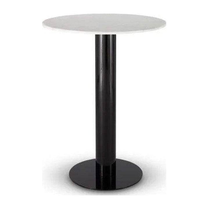 Tube High Table White Marble Tom Dixon