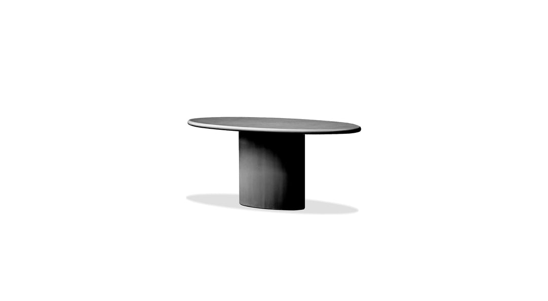 TUGG Dining Table Oval in Dusk Black