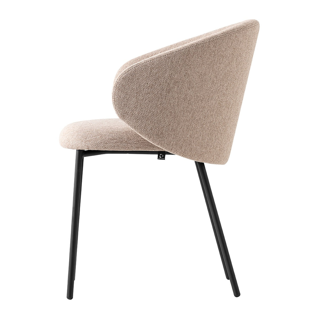 Tuka Dining Armchair by Connubia detail view