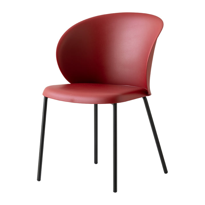 Tuka Dining Armchair by Connubia finish option, white background