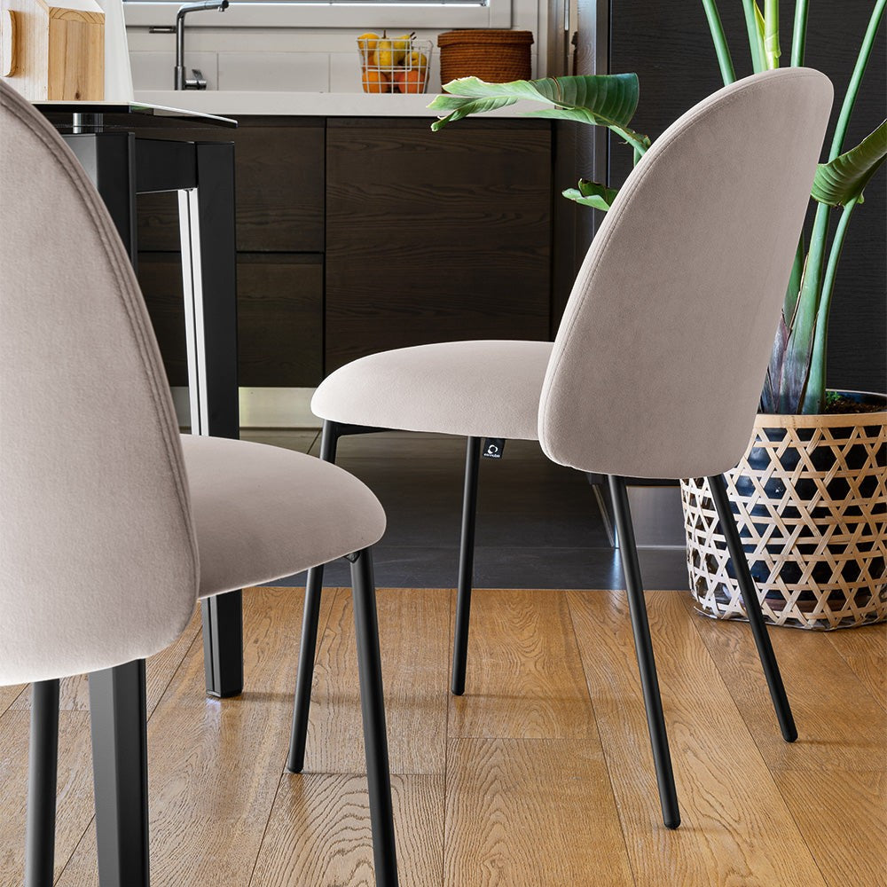 Tuka Dining Chair by Connubia in a styled interior