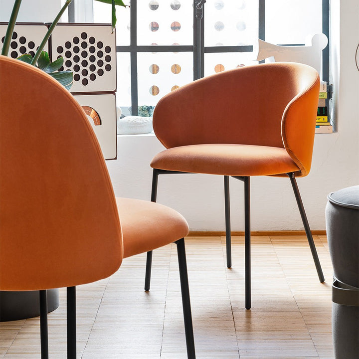 Tuka Dining Chair by Connubia in a styled interior