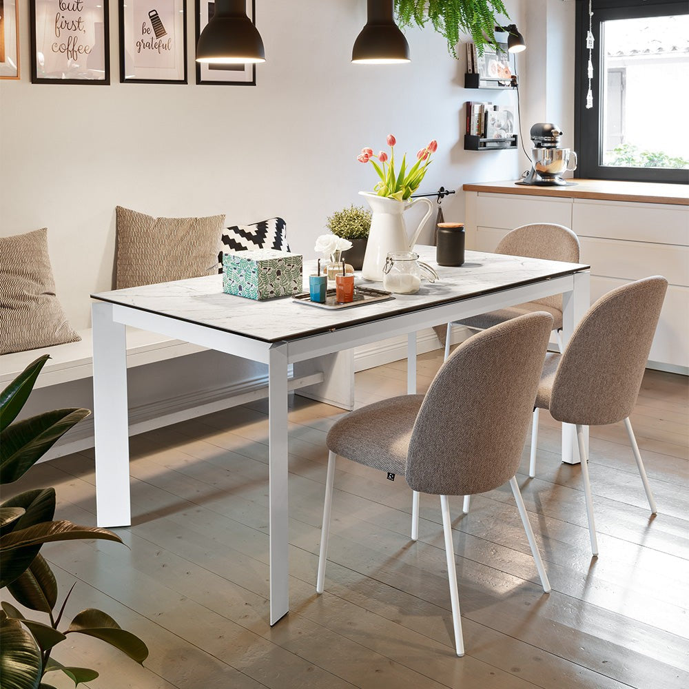 Tuka Dining Chair by Connubia in a styled interior