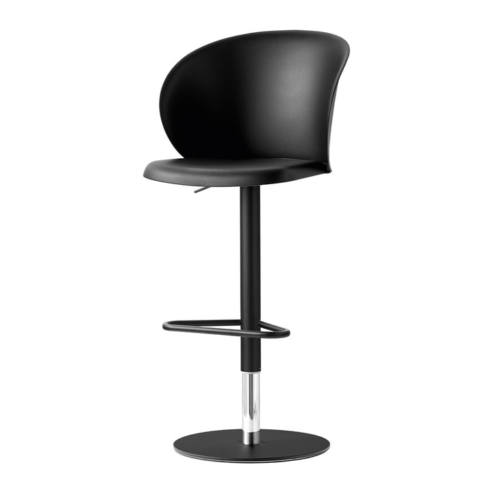 Tuka Metal Adjustable Stool by Connubia, white background