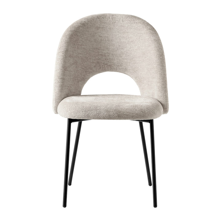 Tuka Mid Hole Dining Chair by Connubia detail view