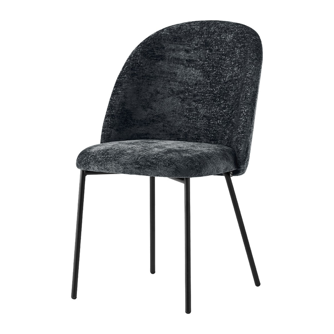 Tuka Mid Metal Dining Chair by Connubia, white background