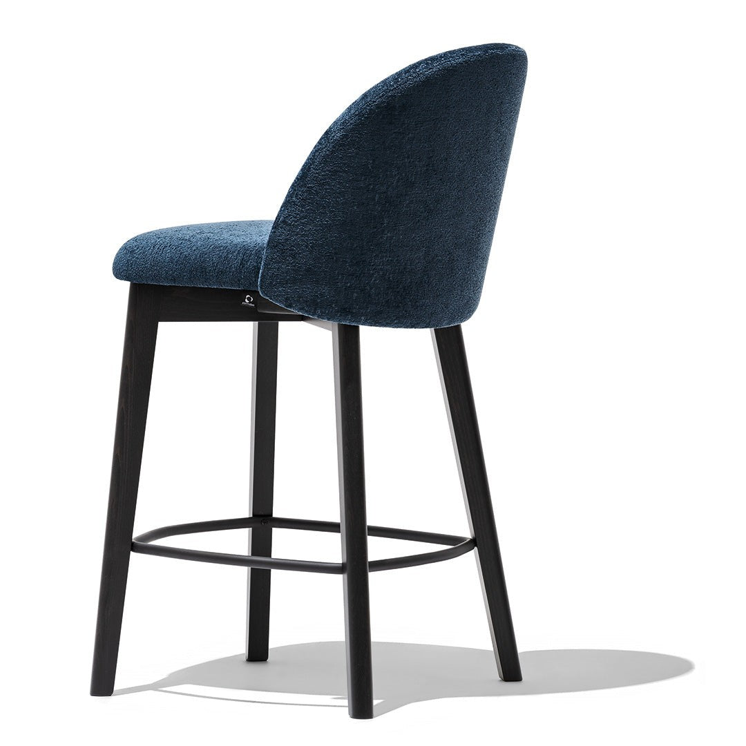 Tuka Mid Wood Counter Stool by Connubia detail view