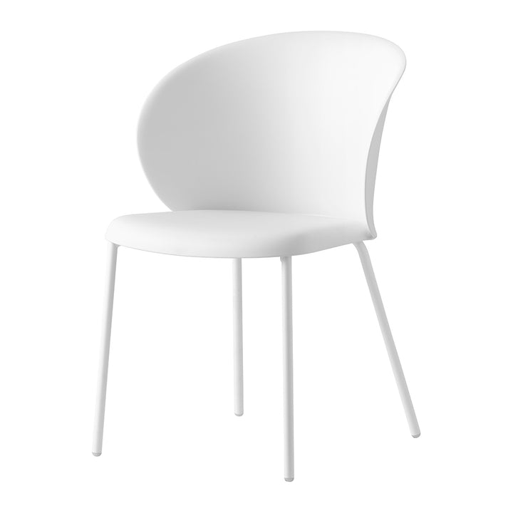 Tuka Outdoor Dining Armchair by Connubia finish option, white background