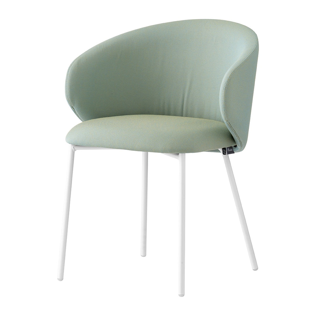 Tuka Outdoor Dining Armchair by Connubia finish option, white background