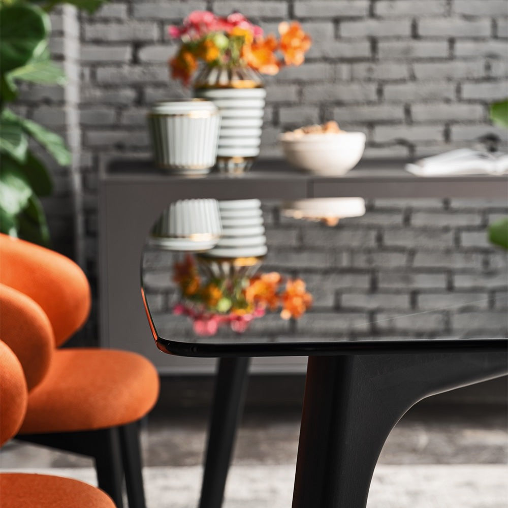 Tuka Wood Dining Armchair by Connubia detail view