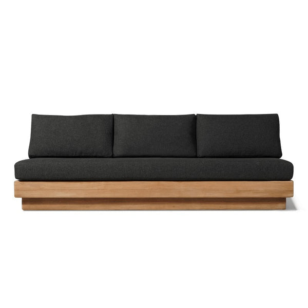 Tulum 3 Seat Armless Sofa by Harbour