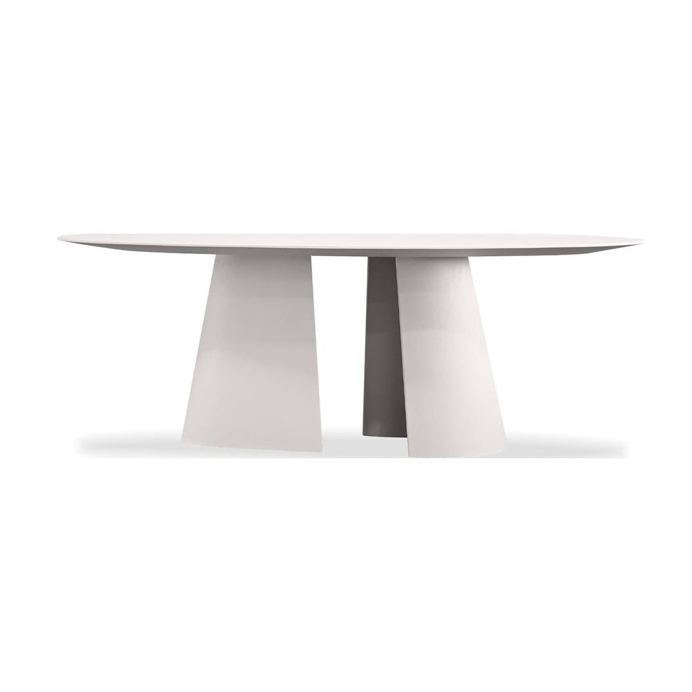 Tumuli Oval Outdoor Dining Table by Mobital — full product view