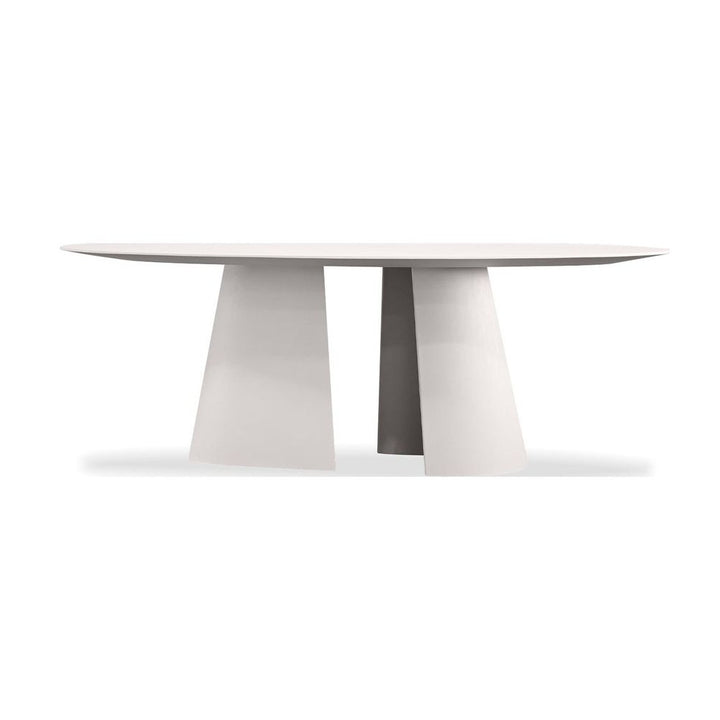 Tumuli Oval Outdoor Dining Table by Mobital — full product view