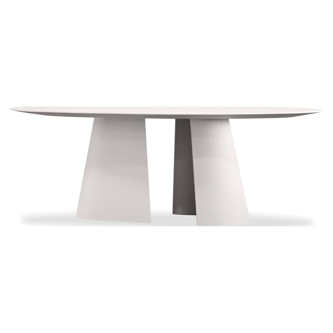 Tumuli Oval Outdoor Dining Table Mobital