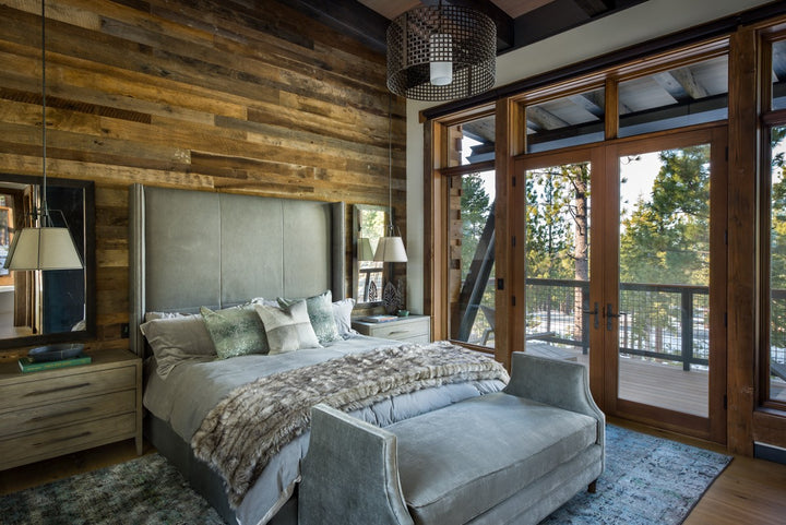 Tweed Drum Chandelier by Hammerton Studio in a styled interior