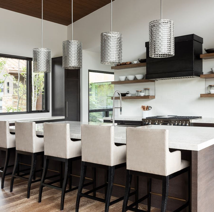 Tweed Large Pendant by Hammerton Studio in a styled interior