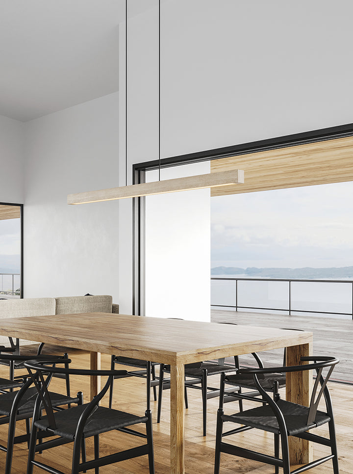 Una LED Linear Pendant Linear Pendants Cerno