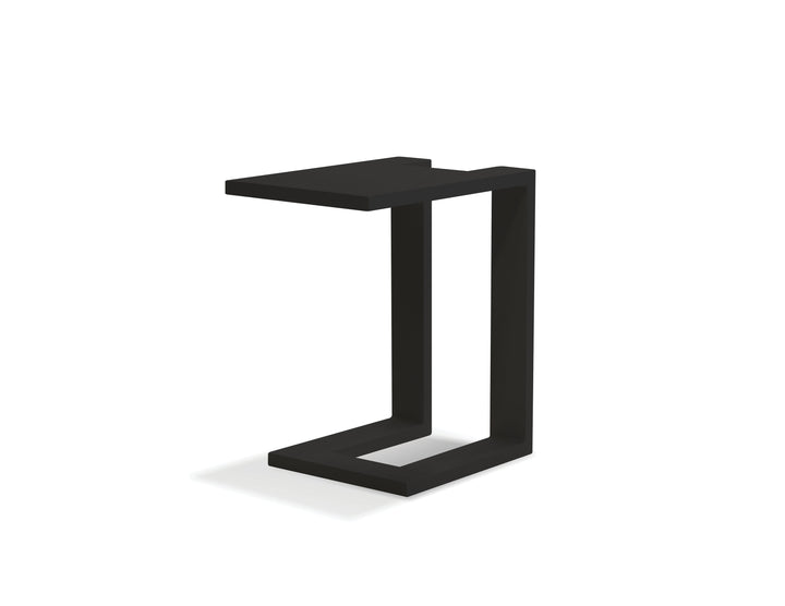 AMBLESIDE End Table in Black aluminum side table