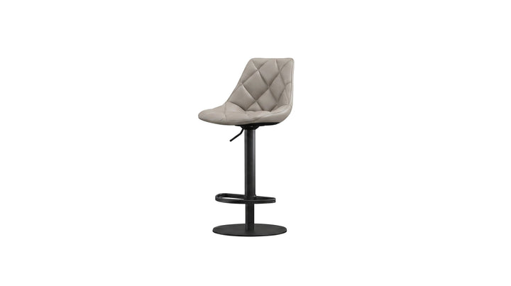 Mobital Bentayga Hydraulic Bar Stool in Buff Beige on white
